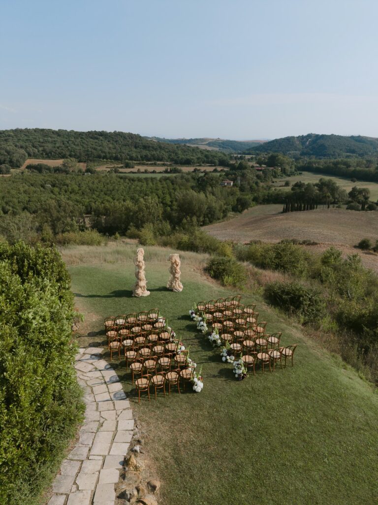 Borgo Laticastelli, Tuscan wedding venue