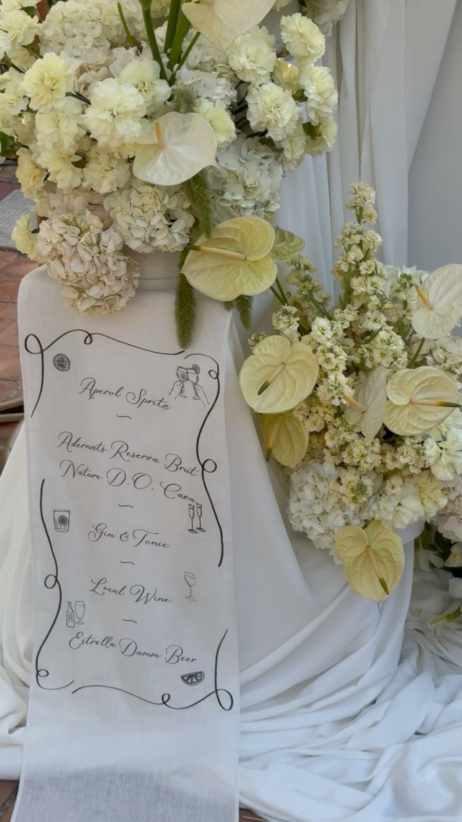 White minimalist chic wedding stationery