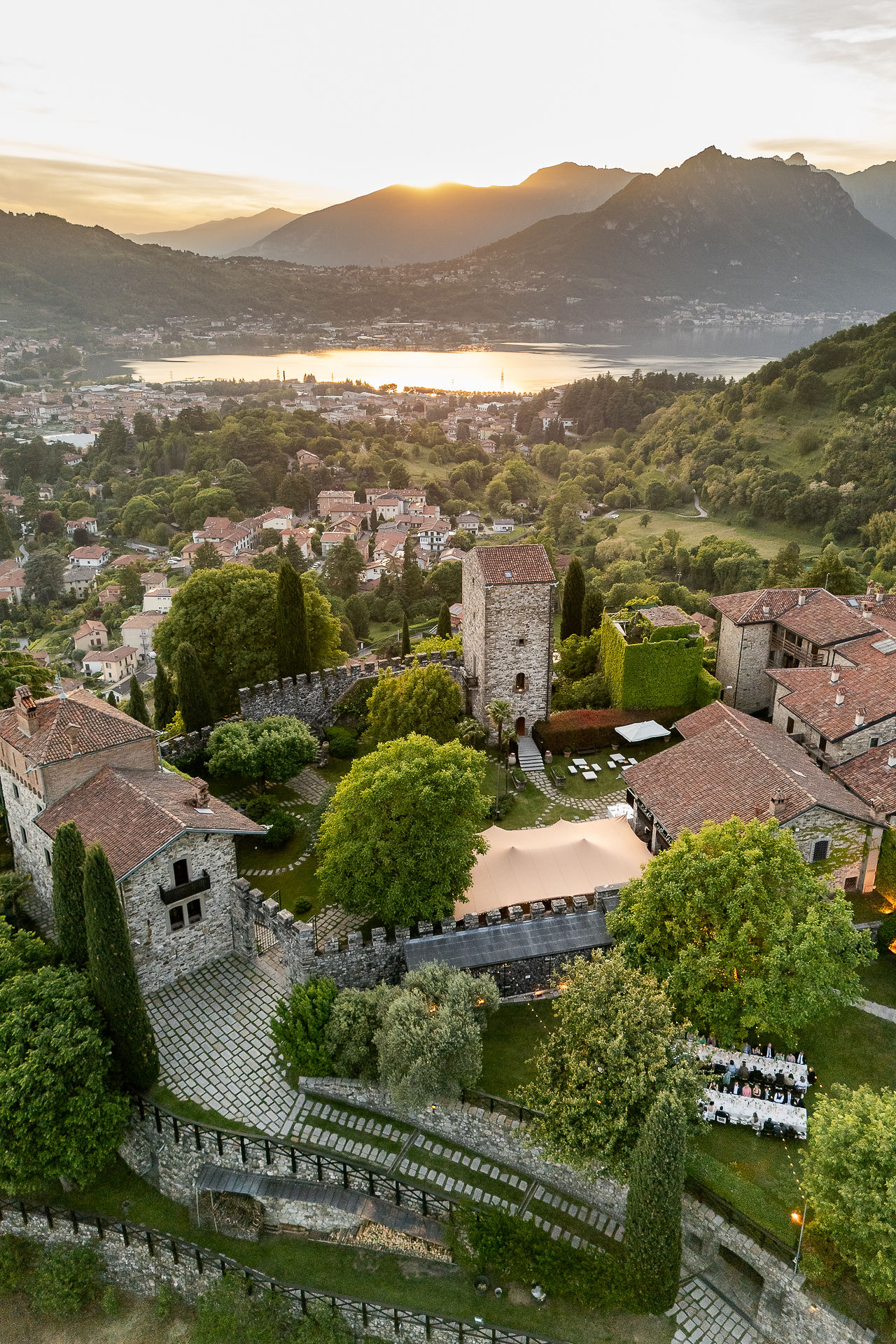 Castello di Rossino, Lake Como, Italian Wedding Venue