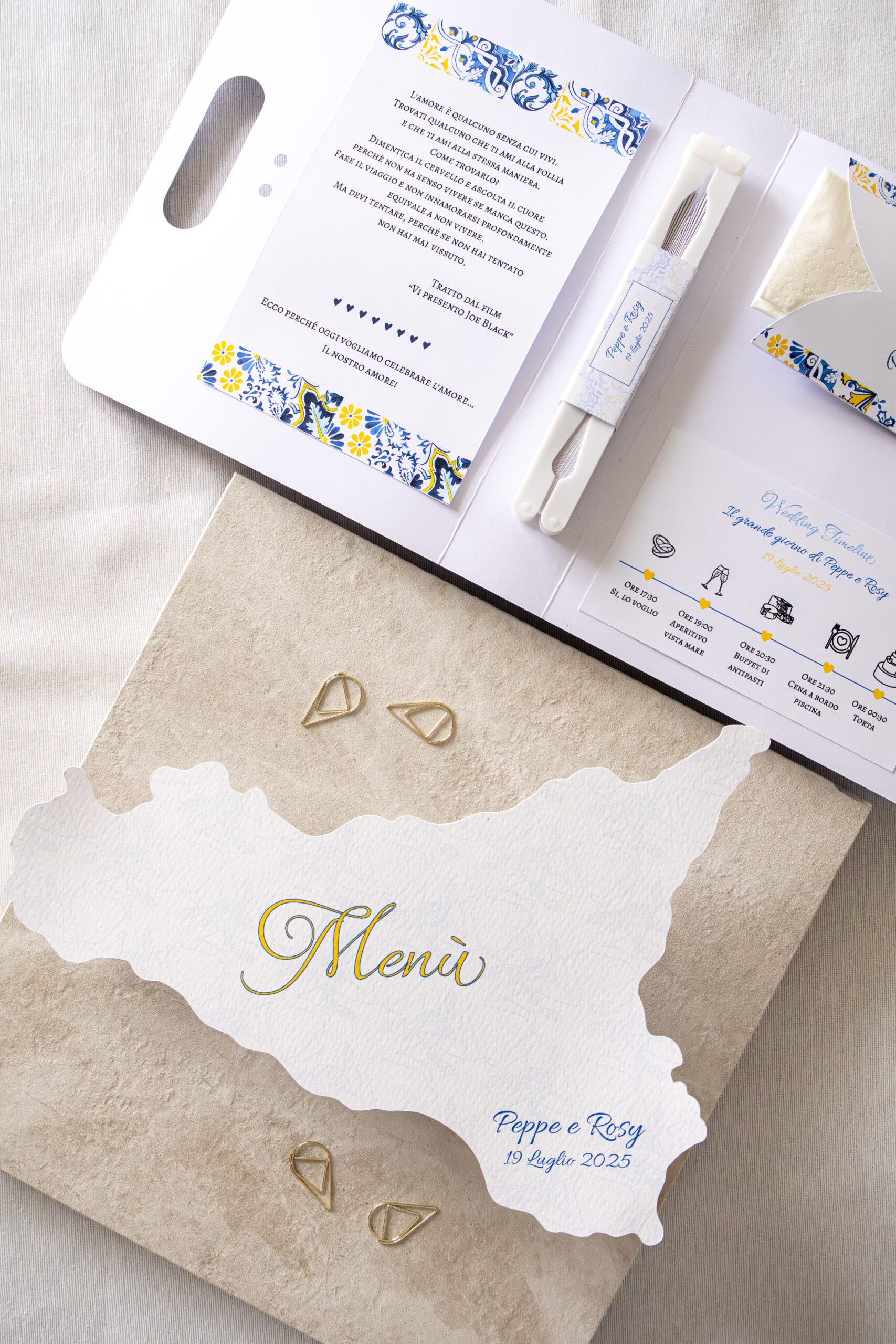 FD Studiolab Italian Wedding Stationery