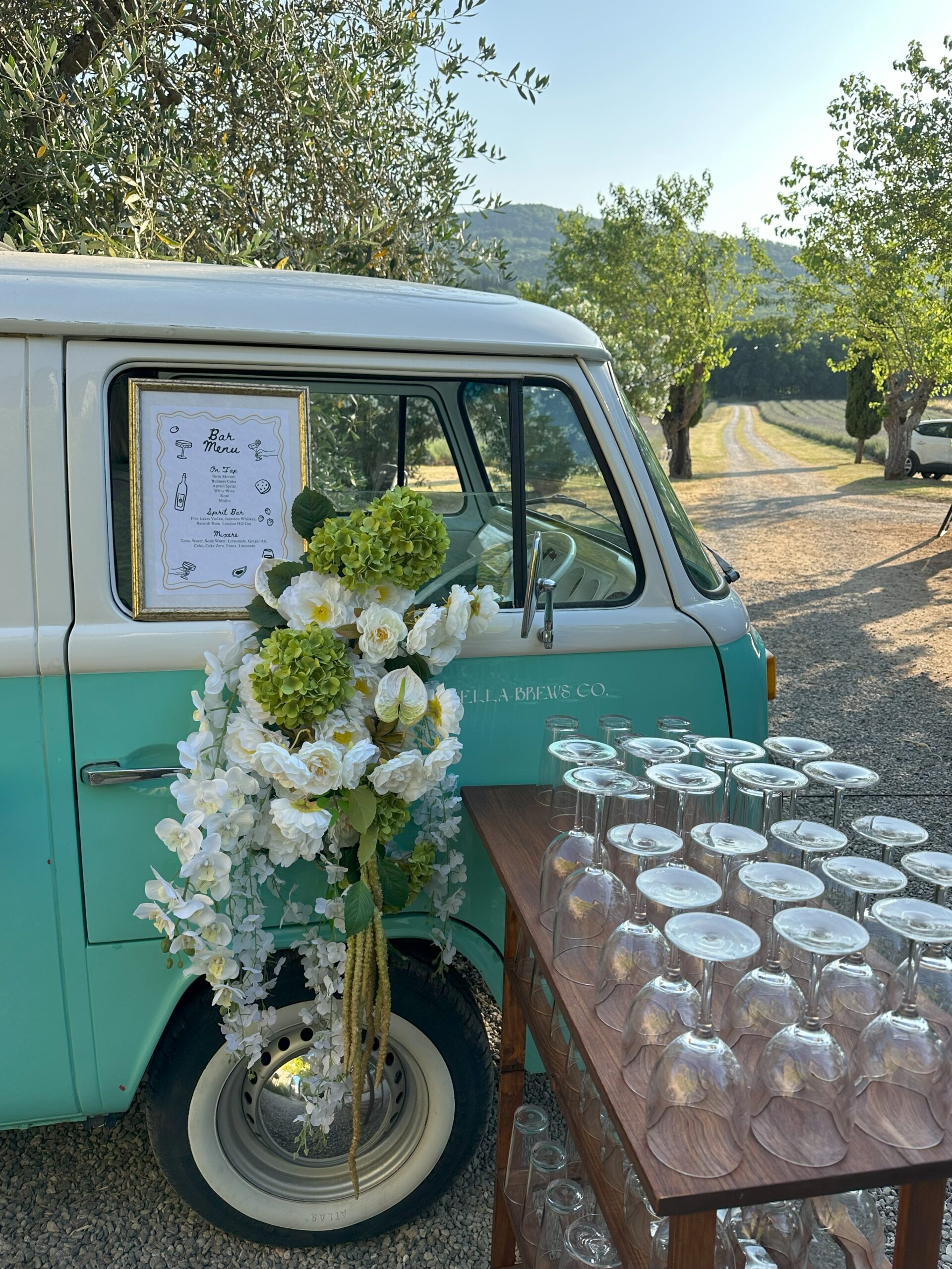 Bella Brews Co Italian Wedding Bar
