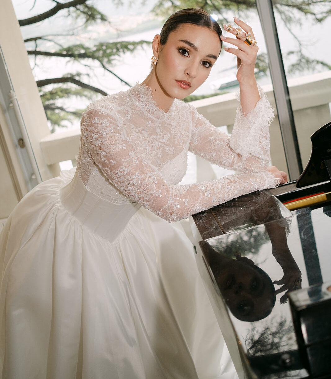Inspired By Grace MUA Italy Wedding Bridal Hair and Makeup