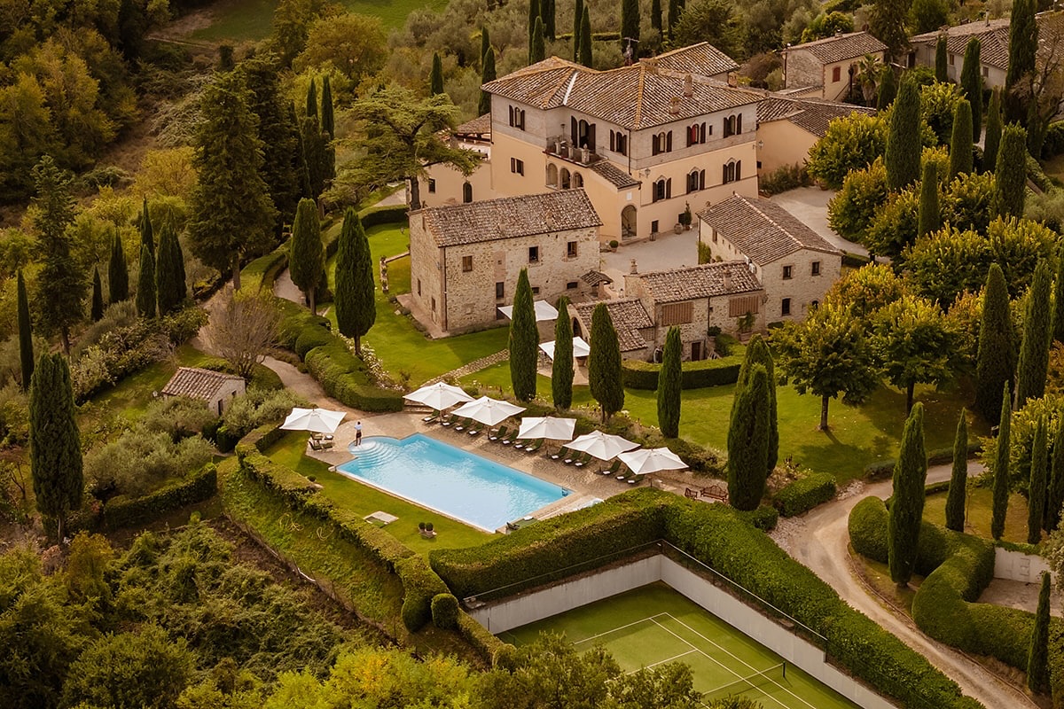 Villa Collalto, Tuscany, Italian Wedding Venue