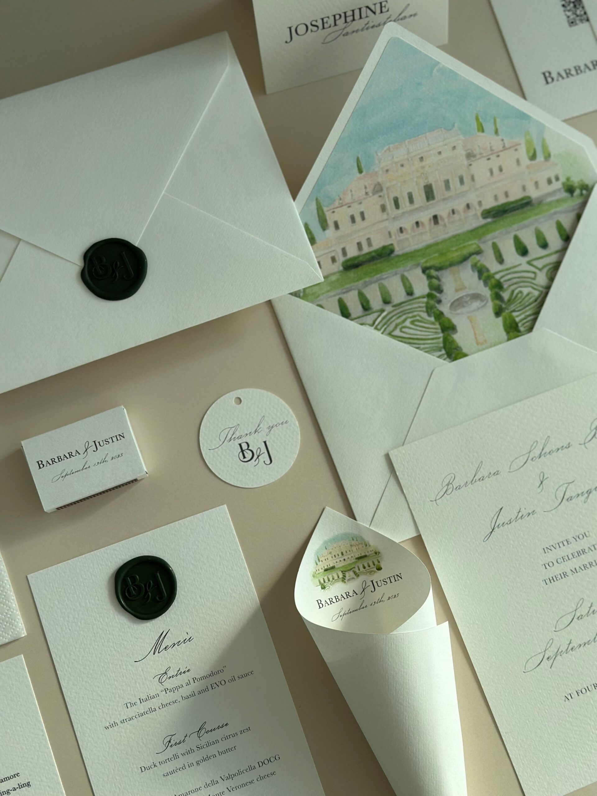 Futura Wedding Italian Wedding Stationery
