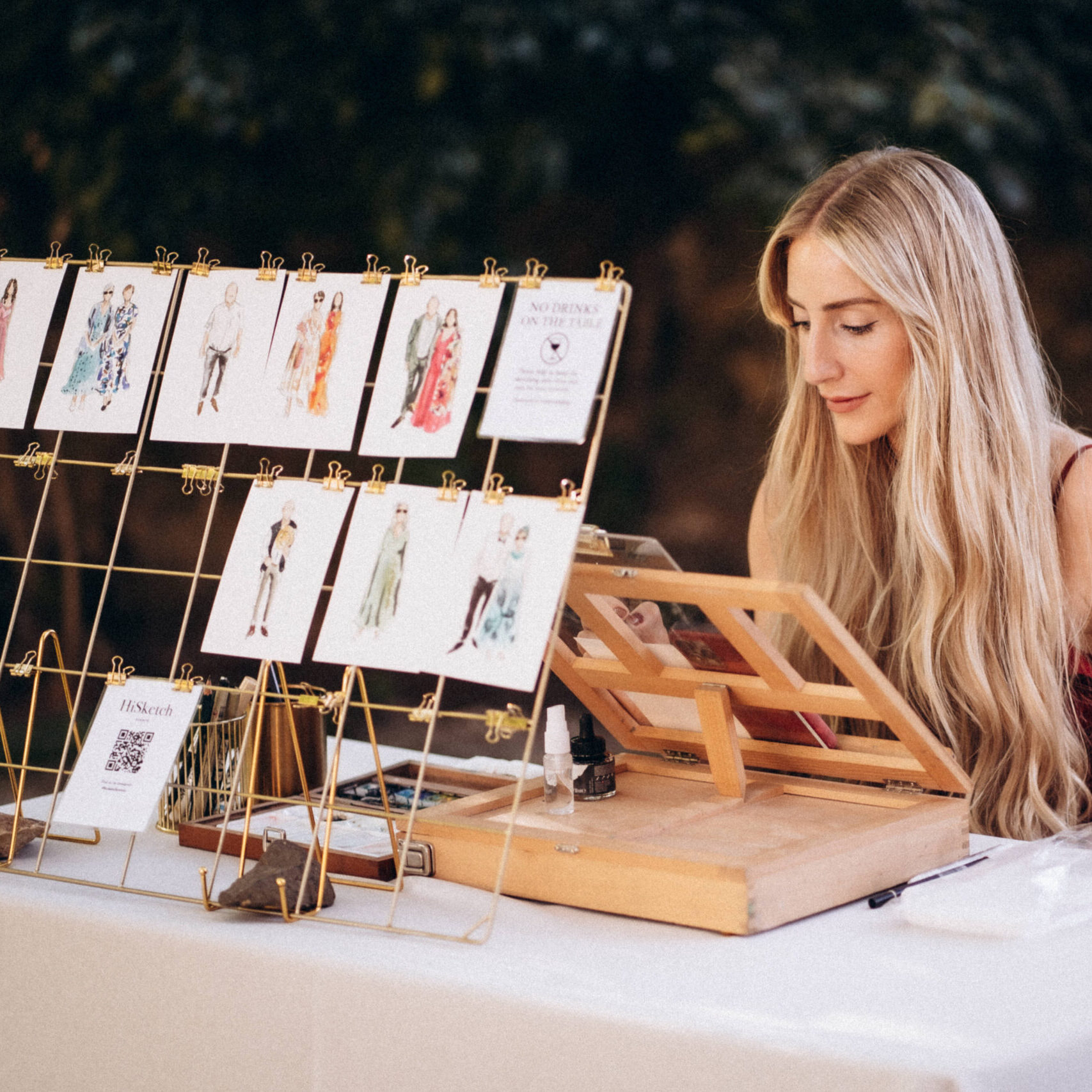 HiSketch Events Italy Wedding Artists