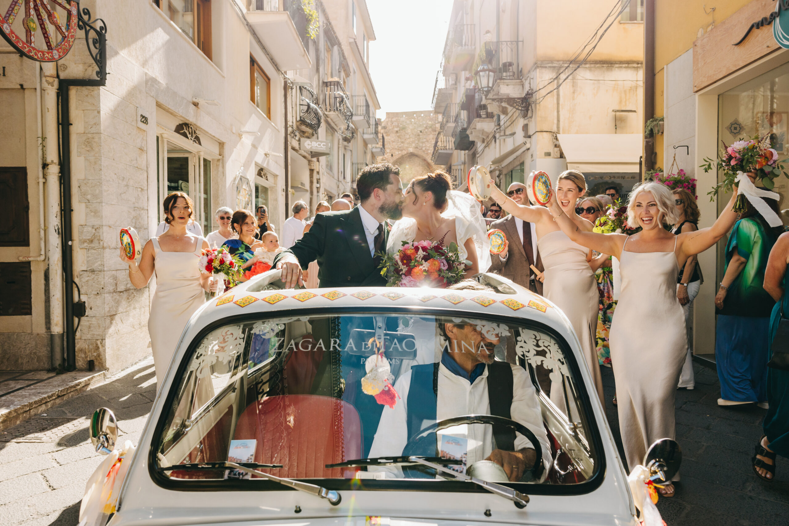 Sicilian Wedding Day, Sicily wedding planner, Italy A drive in Taormina – Avenir Wedding Films