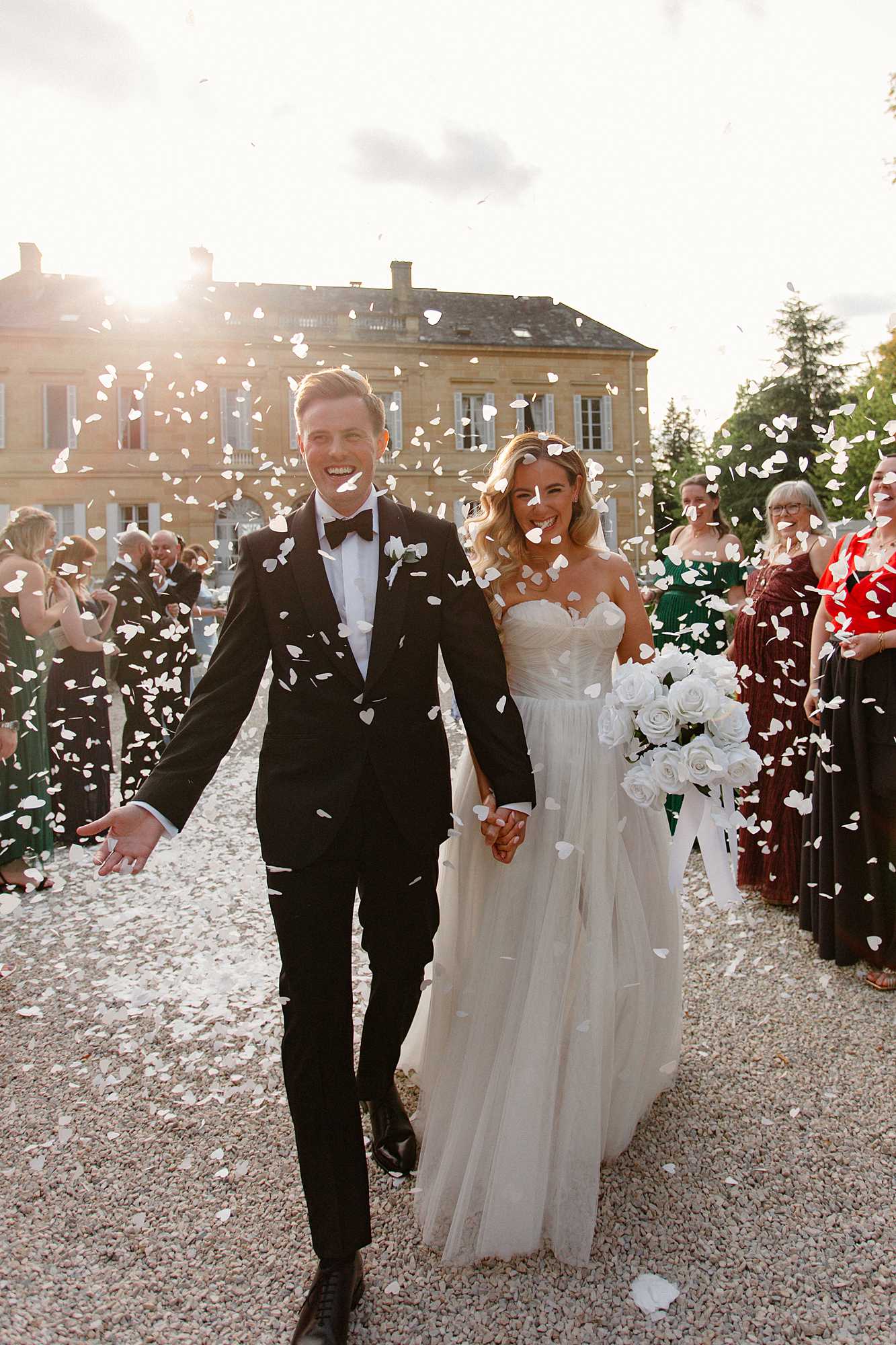 Wedding at Chateau La Durantie in Dordogne with Megan and Johnny
