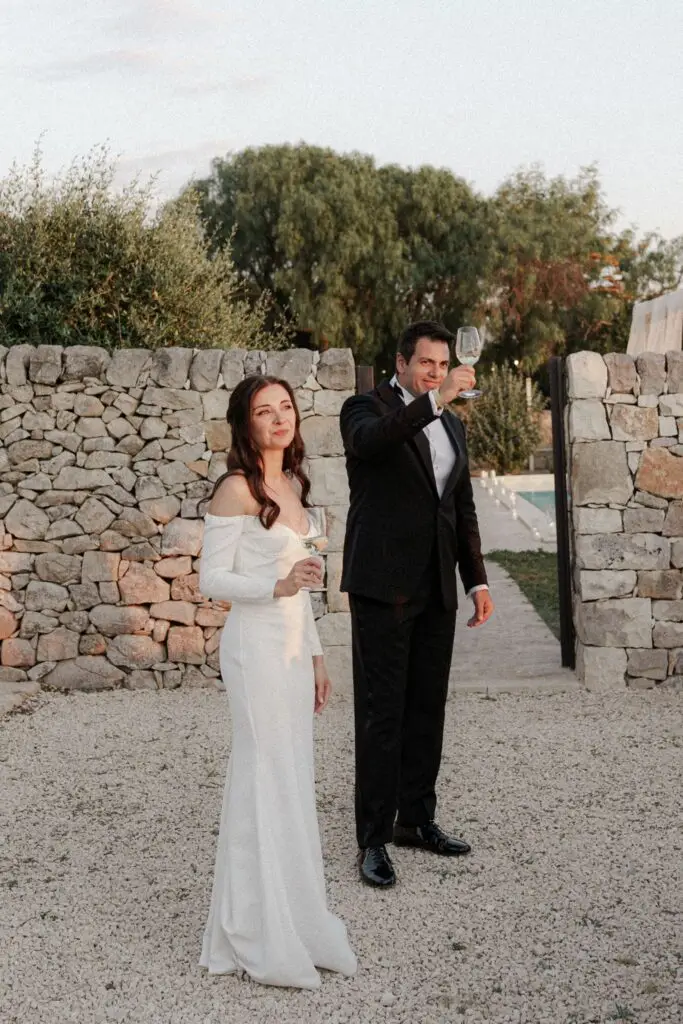 Italian wedding couple, shot by GAP photographer
