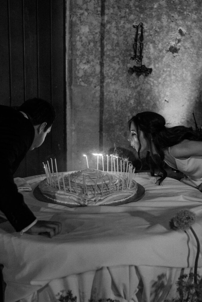 Italian wedding cake