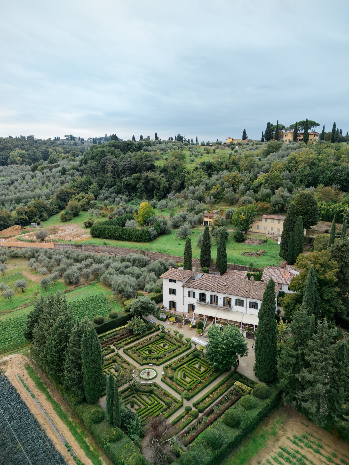 Villa Merlo Nero tuscany wedding venue Nikita Burtsev Photo