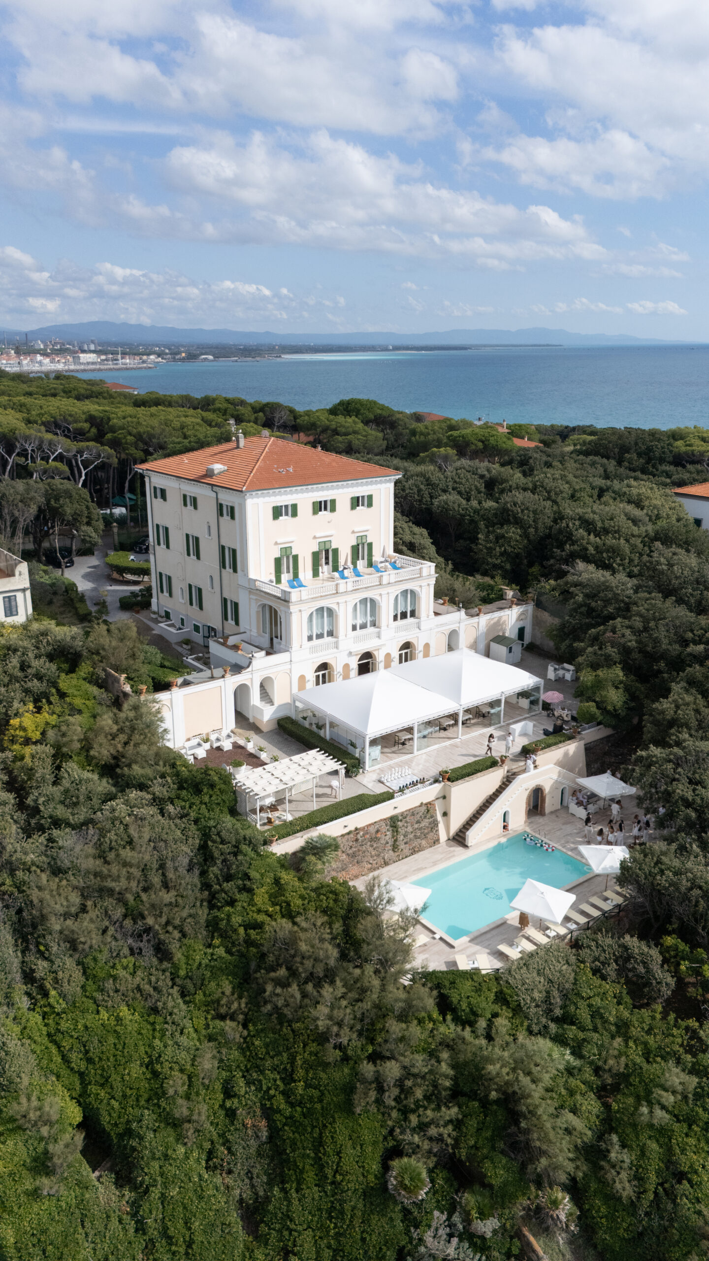 Villa parisi Tuscany wedding venue Klassen
