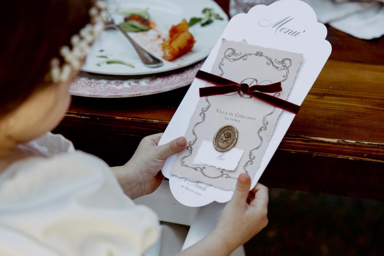 White Blossom, Italian wedding stationery – La Lista (5)